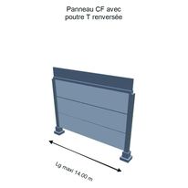 Mur coupe-feu en panneaux de béton | Bardal Panneau coupe-feu