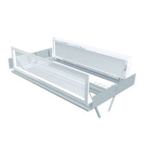 Châssis de désenfumage pour verrière DENFC | CDV