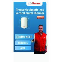 Application d?’aide au choix pour le remplacement d?’un chauffe-eau | Application chauffe-eau Thermor