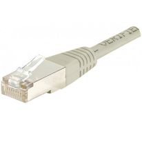Cordon RJ45 catégorie 6 F/UTP gris - 5 m
