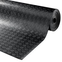 Tapis en caoutchouc industriel Premium Checker pour passage d’engins | TAPISCAPREMIUM-1.5x10