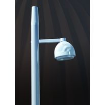 Luminaire urbain à abat-jour en céramique autonettoyante | Ceramic