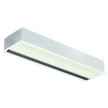 Rideau  d'air chaud encastré à eau chaude ou électrique | Serie FE/FW