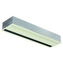 Rideau  d'air chaud encastré à eau chaude ou électrique | Serie FE/FW