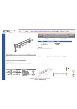 RACK A VELOS - 5 VELOS | ARKAD 