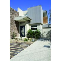 Porte d’entrée à parcloser | SECURYS 67 aluminium panneaux 32 mm