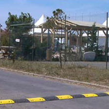 Ralentisseur pour réduire la vitesse à 10 km/h