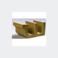 Corniche avec fonction gouttière en béton d'aspect pierre | Corniche Gouttière