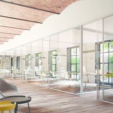 Système de cloisons et portes vitrées sans cadres | Panoramic