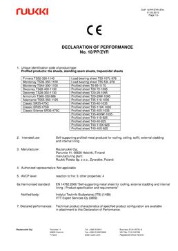 Panneau métallique de couverture et bardage à joint debout acier | Classic