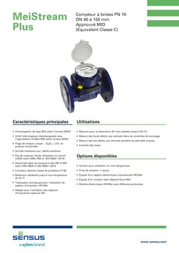 Compteur industriel homologué MID équivalent Classe C | MeiStream Plus