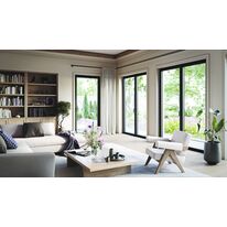 Fenêtre PVC contemporaine à profilés fins sans parclose apparente | Pilar