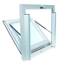 Ouvrant de désenfumage de façade à mécanisme en applique | DAS OTF