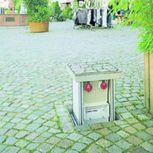 Bornes escamotables à colonne électrique | Moser