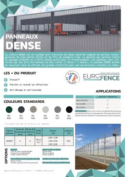 Clôture anti-intrusion I Dense®