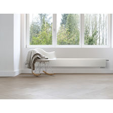Radiateur plinthes à eau chaude avec façade plane | Flat-Point-Line