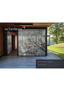 Collections ACTEDECO 2018-2019 pour Décoration/Graphisme/Signalétique