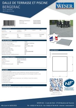 Dalle et Margelle | BERGERAC