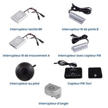 Interrupteurs LED pour meubles | HLT 