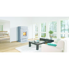 Poêle-cheminée pour pièce de 30 à 70 m² | Louhi