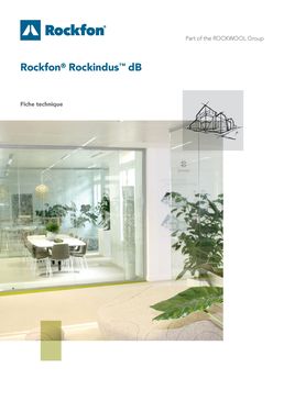 Rockfon® Rockindus™ / Rockfon® Rockindus™ dB | Complément acoustique en laine de roche