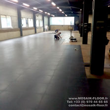 Dalles sol entrepôt en PVC | MOSAIK CREATION 