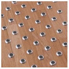 Boutons podotactiles en deux diamètres  pour éveil à la vigilance PMR | Podotone