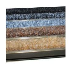 Tapis d'accueil et de propreté aluminium anodisé bronze et REPS textile de couleur | ADESOL - TECNO-K
