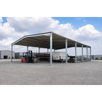 Hangar métallique en kit de 620m² - 20,6x30x6m