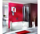 Baignoire avec porte vitrée | Twinline