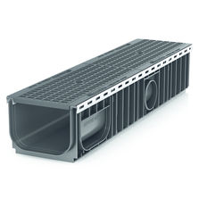 Caniveaux en PP à grilles et charge jusqu'à 250 kN | RECYFIX PLUS