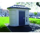 Toilettes préfabriquées extérieures à nettoyage automatique | Toilettes préfabriquées
