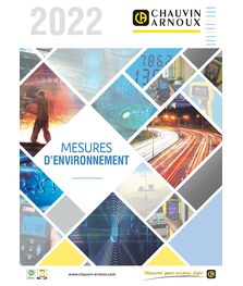 Catalogue Environnement 2022