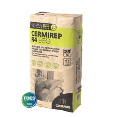 Mortier de réparation haute résistance aux sulfates | CERMIREP R4 ECO  