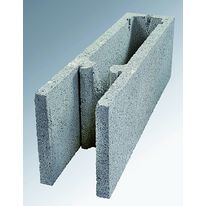 Bloc de béton à bancher de 20 à 60 cm de longueur | Vertical Bloc
