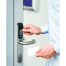 Poignée avec contrôle d’accès par badge et clavier | Aperio Clavier