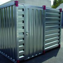 Conteneur de stockage en acier galvanisé | Container de stockage en kit