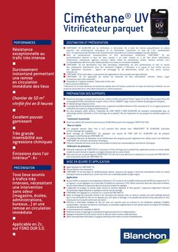 Vitrificateur pour remise en circulation immédiate ERP ou résidentiel | Ciméthane UV