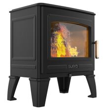 Poêle à bois en fonte pour grands espaces | CHARLES 