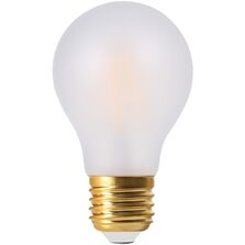 Ampoule LED filament : standard A60 8W E27 2 700 k 780 Lm Dim. Mat | 28653