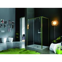 Cabine de douche biplace en verre trempé | Acrux Atelier