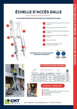 Échelle d'accès dalle | EAE