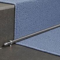 Système de profilés pour escalier | Prostair avec accessoires d’ancrage en aluminium et laiton