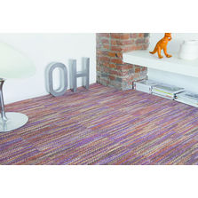 Dalles de moquette à usage professionnel en fibres recyclées | Ikat