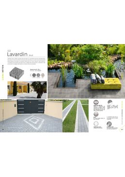 Pavé mono-format Lavardin | Béton