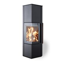 Poêle à bois de forme quadratique | Canto Novaline