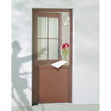 Porte aluminium à deux battants superposés | Porte Fermière