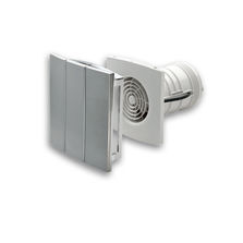 Extracteur pour salle de bain avec façade aluminium | Air Déco