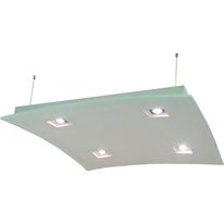 Suspension concave avec spots à led | PL Voile