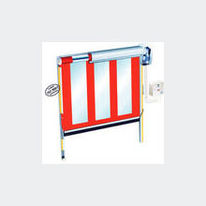 Porte à enroulement rapide pour intérieur ou extérieur